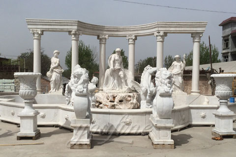 LARGE MANUFACTURER SUPPLY FAMOUS MARBLE TREVI FOUNTAINS